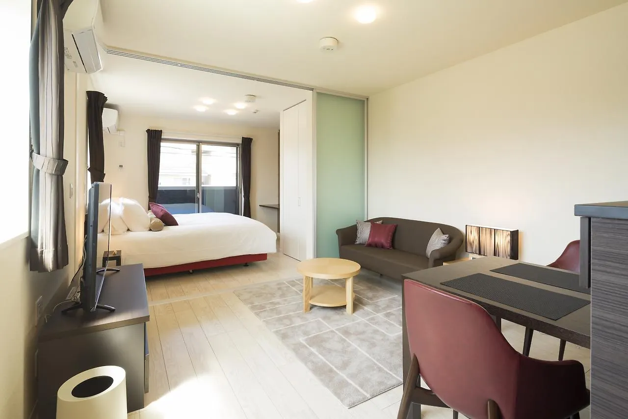 *** Lägenhetshotell Hotel Gentle Fox Kyoto Japan